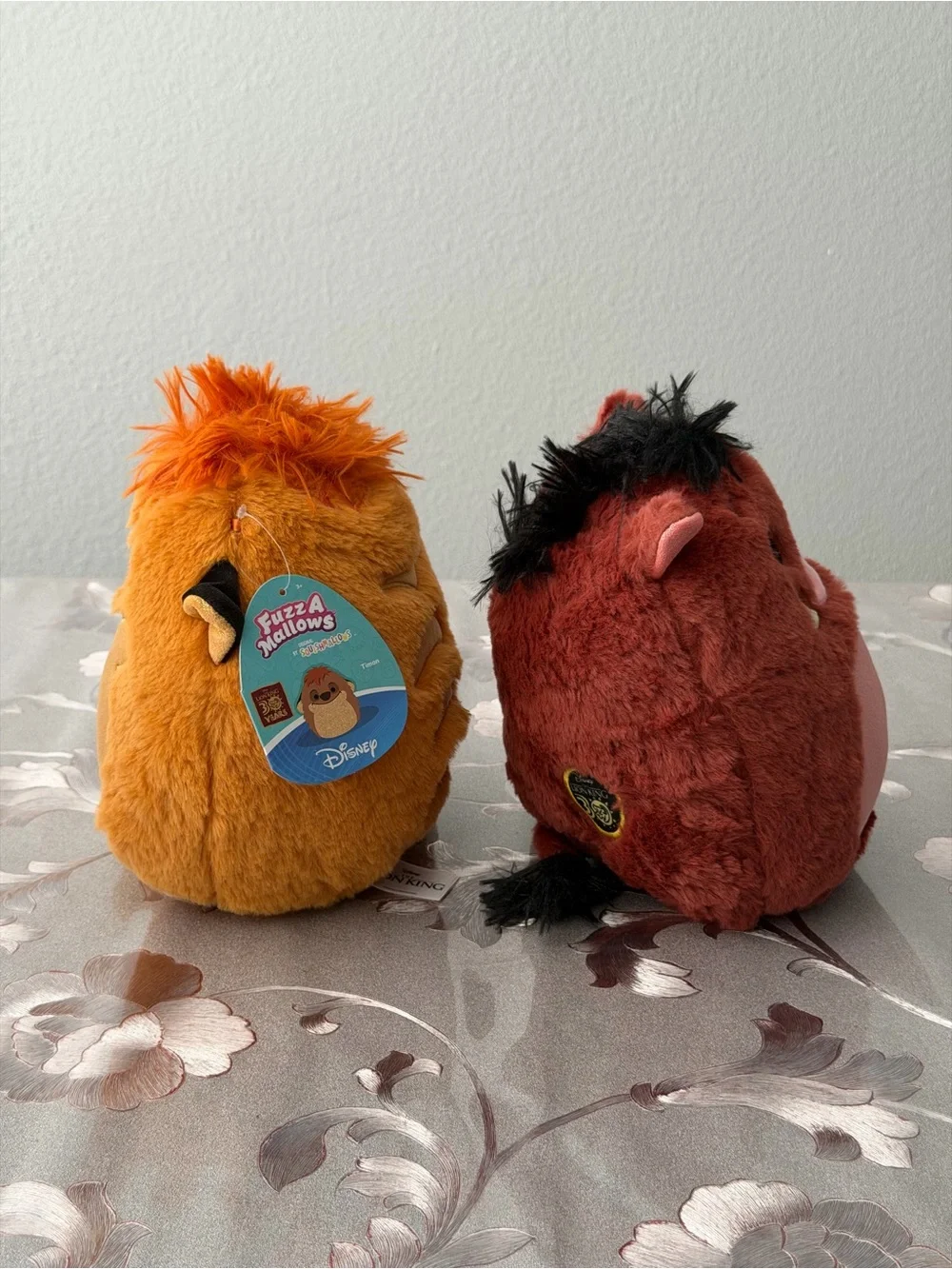 Disney Lion King Timon & Pumba Fuzzamallow Set